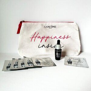 Lancôme Advanced Génifique Face Serum Bundle: 7ml Travel Size, 6 Packets & Bag